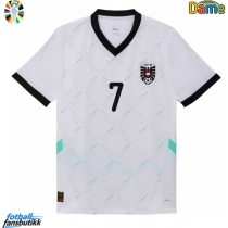 Østerrike Marko Arnautovic #7 Bortedrakt Dame EM 2024 Kortermet